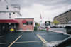 Another view of the funeral home after receiving new siding, trim and windows during the remodeling project.